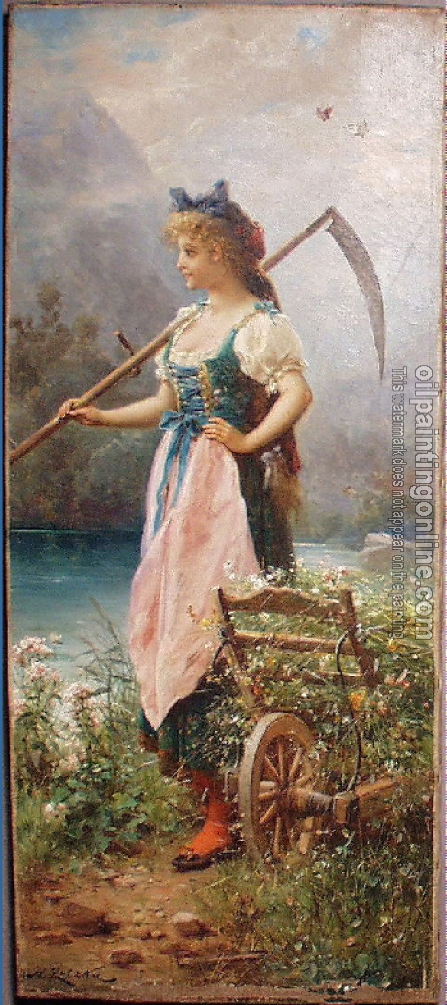 Zatzka, Hans - Oil Painting